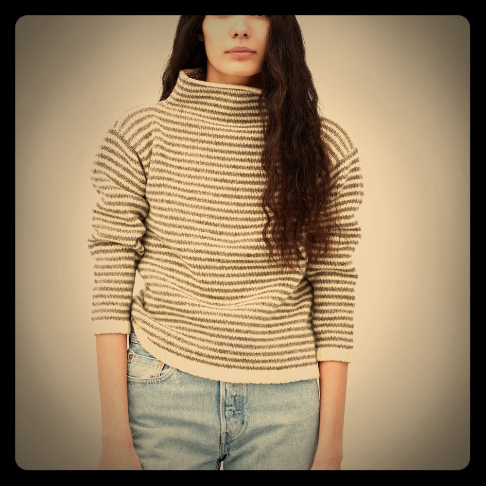 New without tags, babaa no 6 sweater in natural.